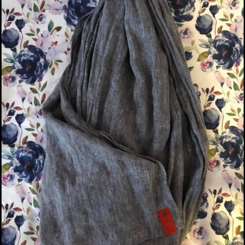 Sakura Bloom Marin Chambray ring sling